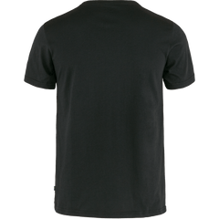 Fjällräven M's Fjällräven Logo T-shirt - Organic cotton & recycled polyester Black Shirt
