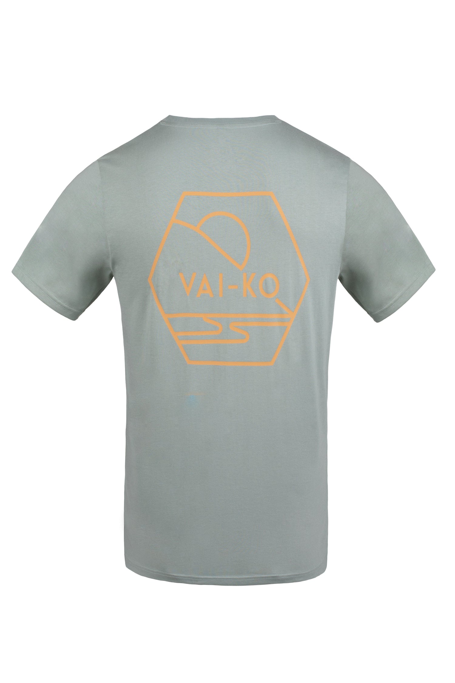 VAI-KØ M's Kultakero T-shirt - Organic cotton Iceberg Green Shirt
