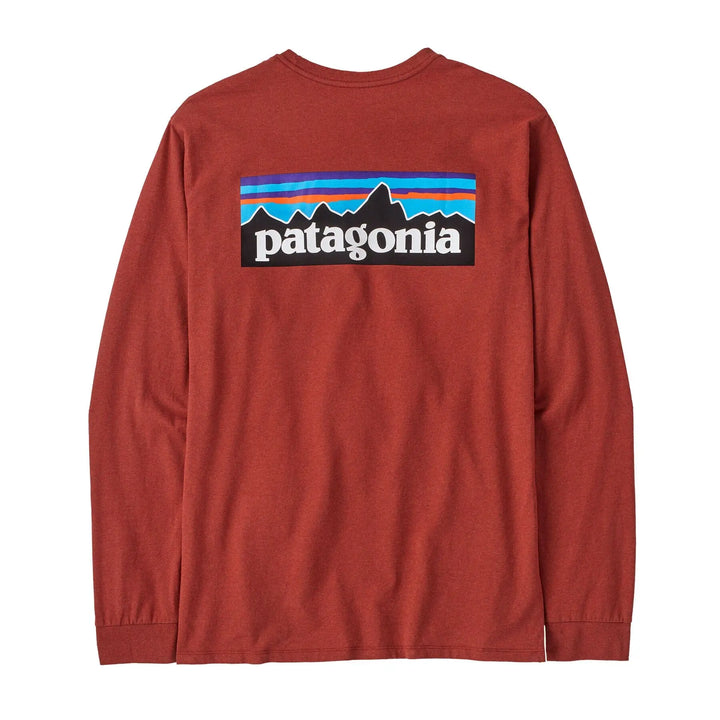 M's Long-Sleeved P-6 Logo Responsibili-Tee® - Recycled Polyester Shirt Patagonia