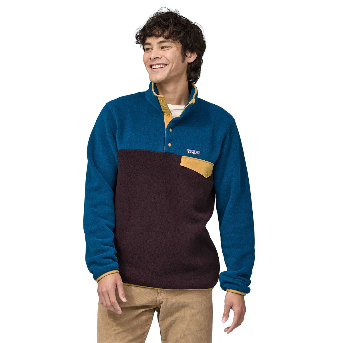 M's LW Synch Snap-T Fleece Pullover - 100% Recycled Polyester Shirt Patagonia