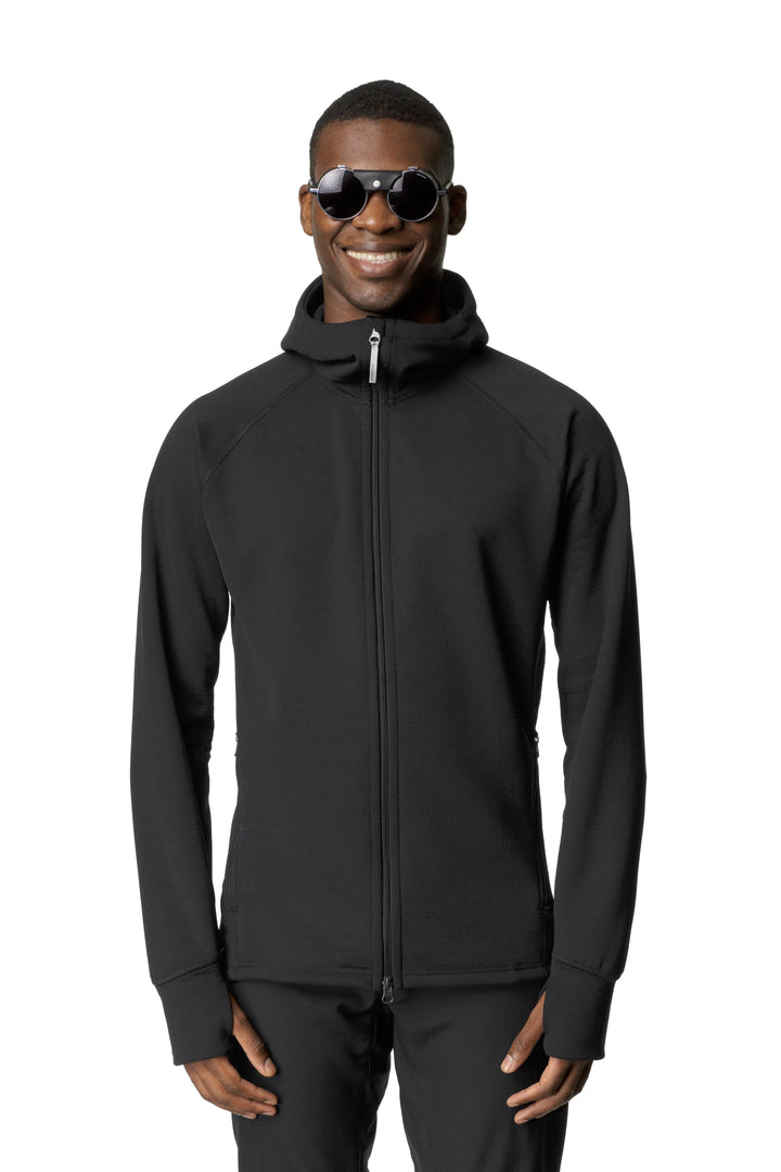 M's Mono Air Houdi - Recycled & Anti-shedding PET Shirt Houdini True Black S