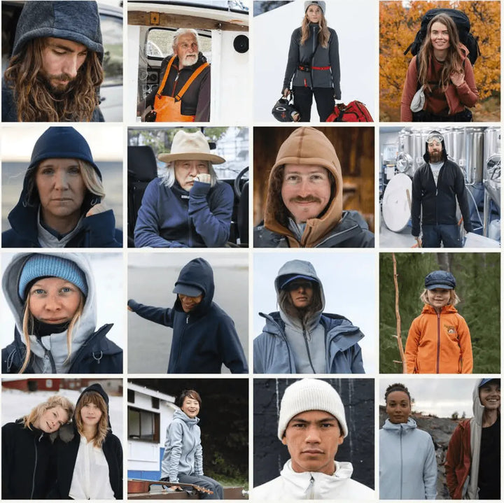 M's Power Houdi - Bluesign® certified PET-fleece Shirt Houdini