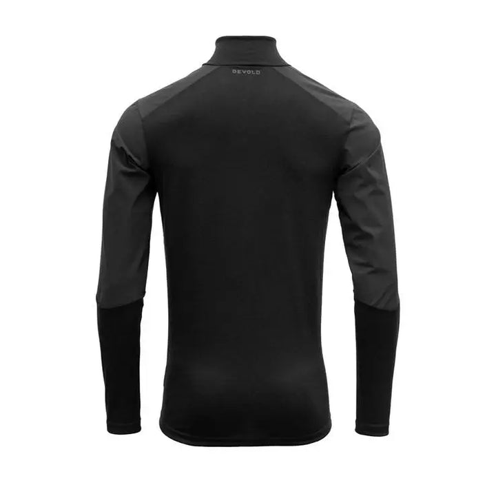 M's Running Cover Zip Neck - Merino Wool Shirt Devold