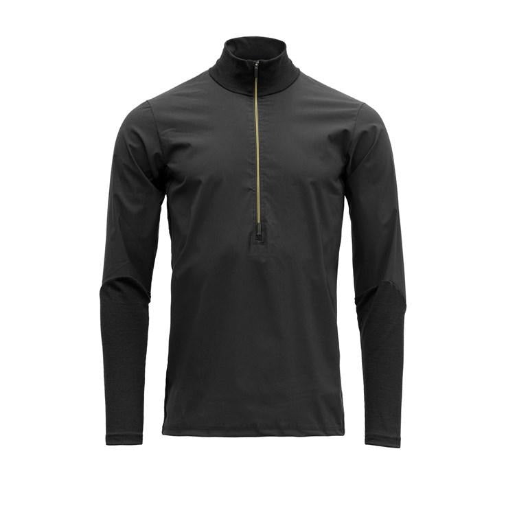 Devold - M's Running Cover Zip Neck - Merino Wool - Weekendbee - sustainable sportswear