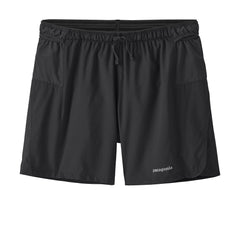 Patagonia M's Strider Pro Running Shorts - 5" - 100% Recycled Polyester Black Pants