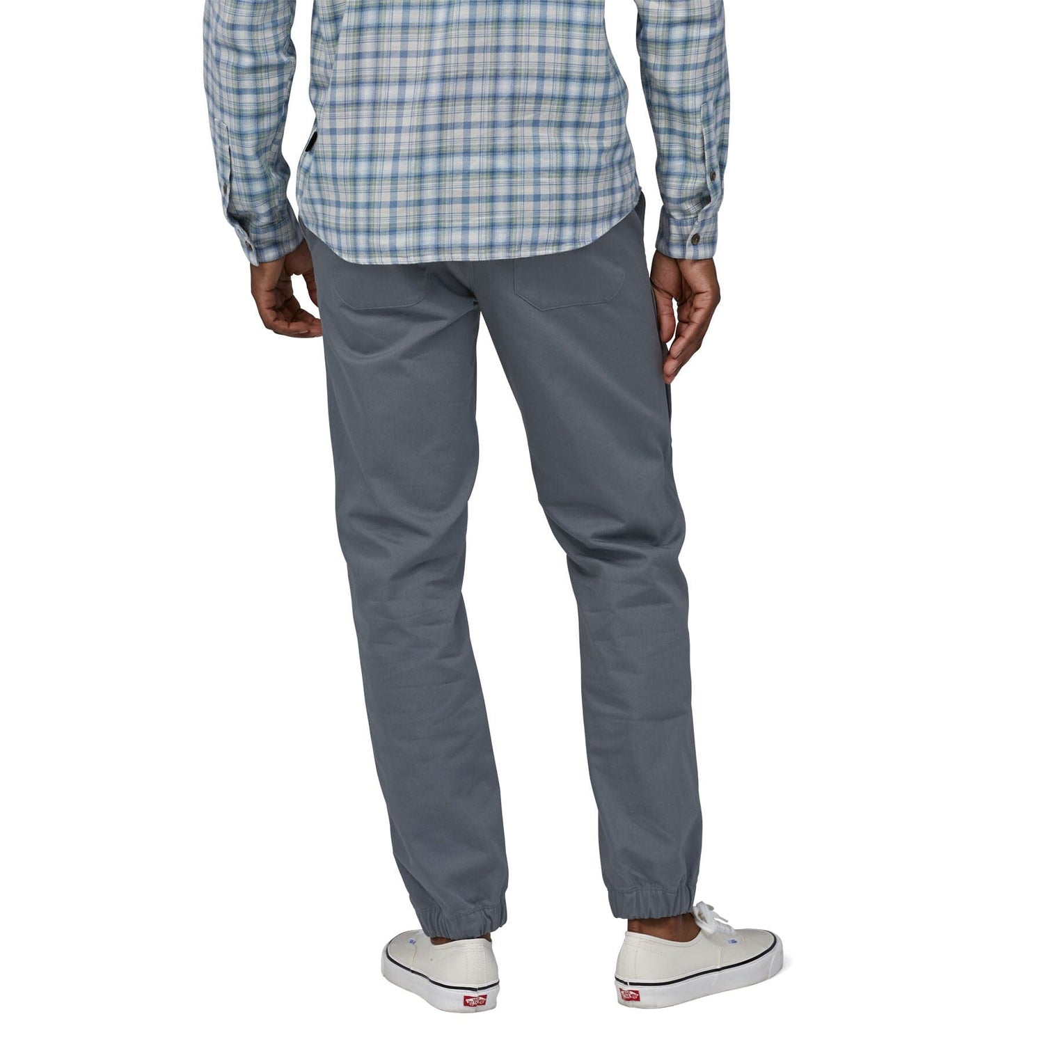 Patagonia M's Twill Traveler Pants - Organic Cotton & Polyester Plume Grey Pants