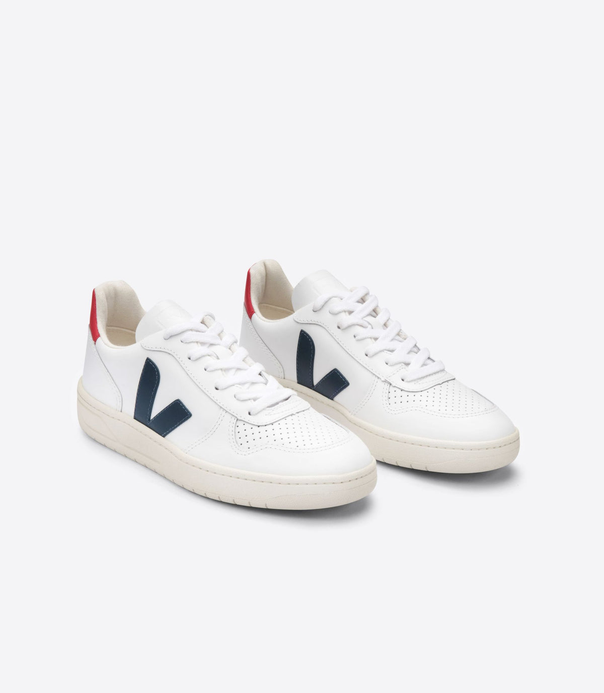 M's V-10 Leather - Classical sneakers Shoes Veja White Nautico Pekin 41