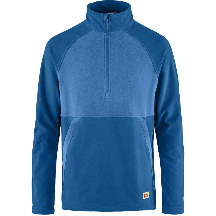 M's Vardag Lite Fleece - Recycled polyester Shirt Fjällräven Alpine Blue-UN Blue S