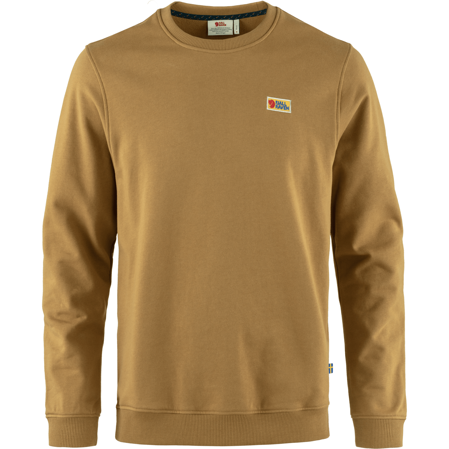 Fjällräven M's Vardag Sweatshirt - Organic Cotton Buckwheat Brown Shirt