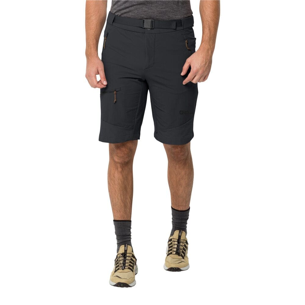 Jack Wolfskin M's Ziegspitz Shorts - Recycled Nylon Phantom Pants