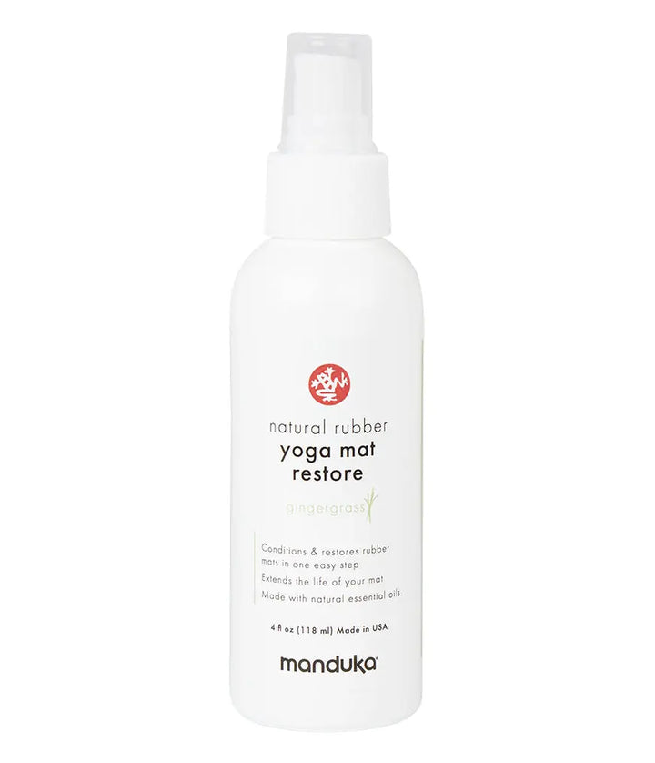 Natural Rubber Yoga Mat Restore - Biodegradable ingredients Yoga equipment Manduka 4 OZ (118 ml)
