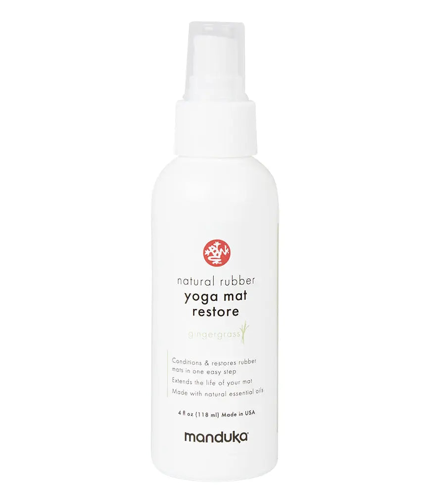 Natural Rubber Yoga Mat Restore - Biodegradable ingredients Yoga equipment Manduka 4 OZ (118 ml)