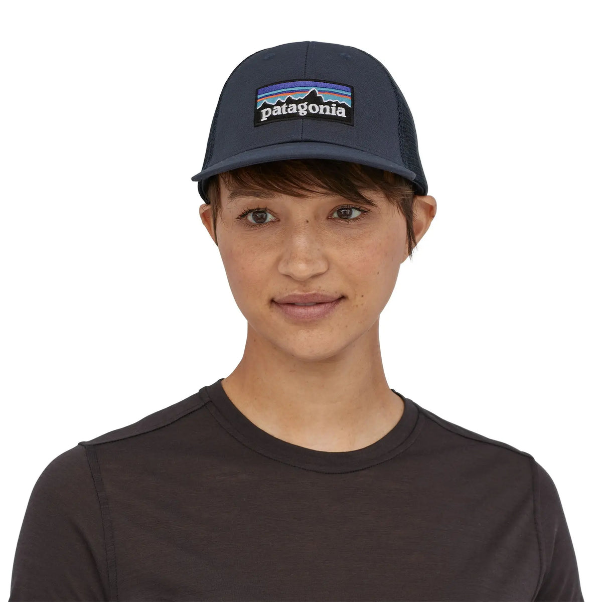 P-6 LoPro Trucker Cap - Organic Cotton Headwear Patagonia Navy Blue