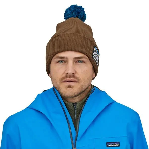 Powder Town Beanie -100% Recycled Polyester Headwear Patagonia