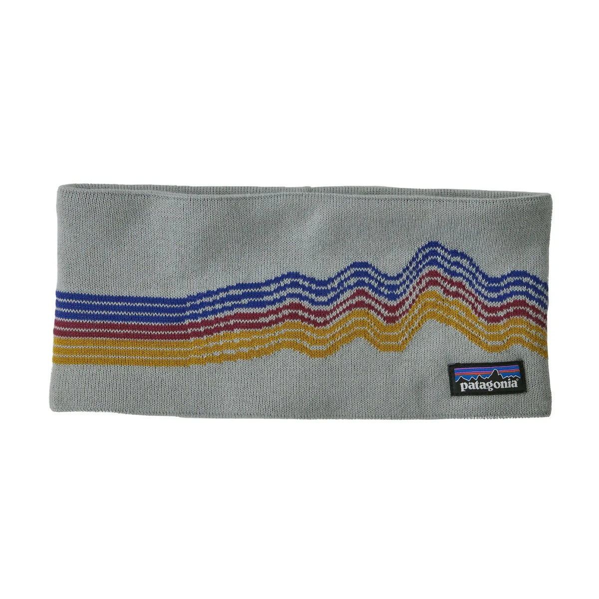 Powder Town Headband - Recycled Nylon Headwear Patagonia Ridge Rise: Sleet Green