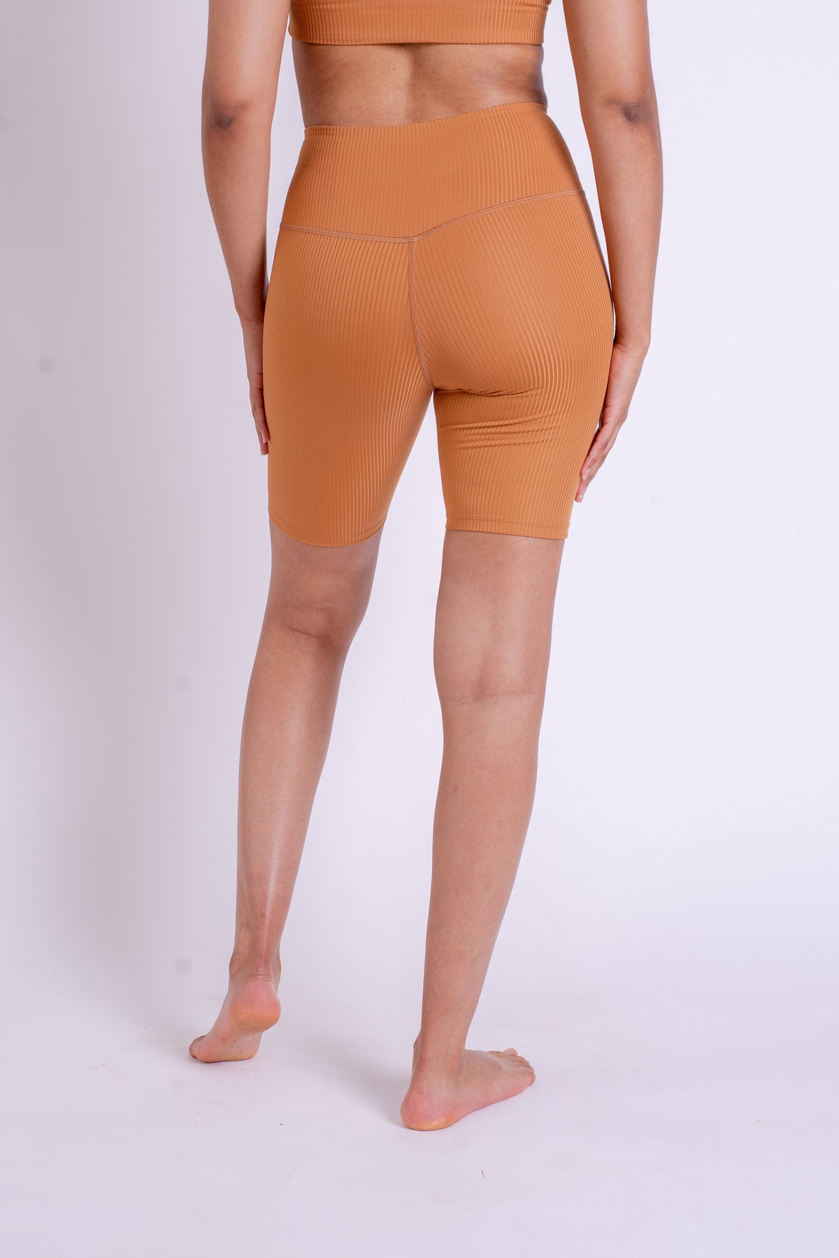 RIB Bike Shorts - Made from recycled plastic bottles Pants Girlfriend Collective