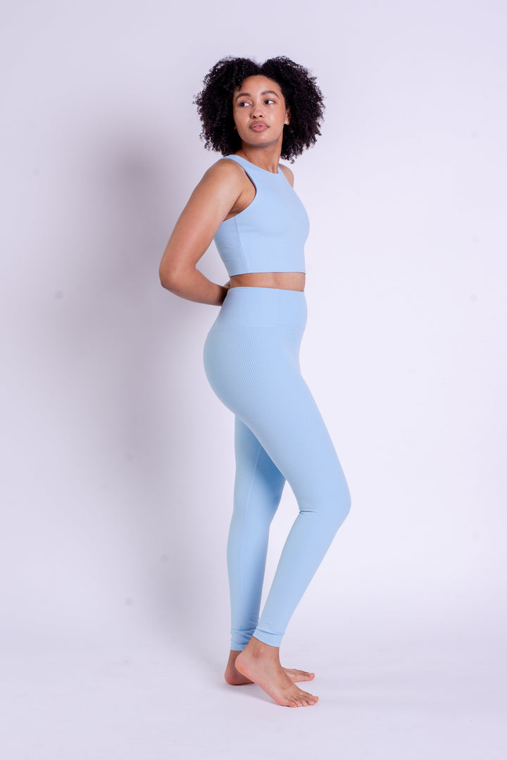 RIB High-Rise Leggings - Made from recycled bottles Pants Girlfriend Collective
