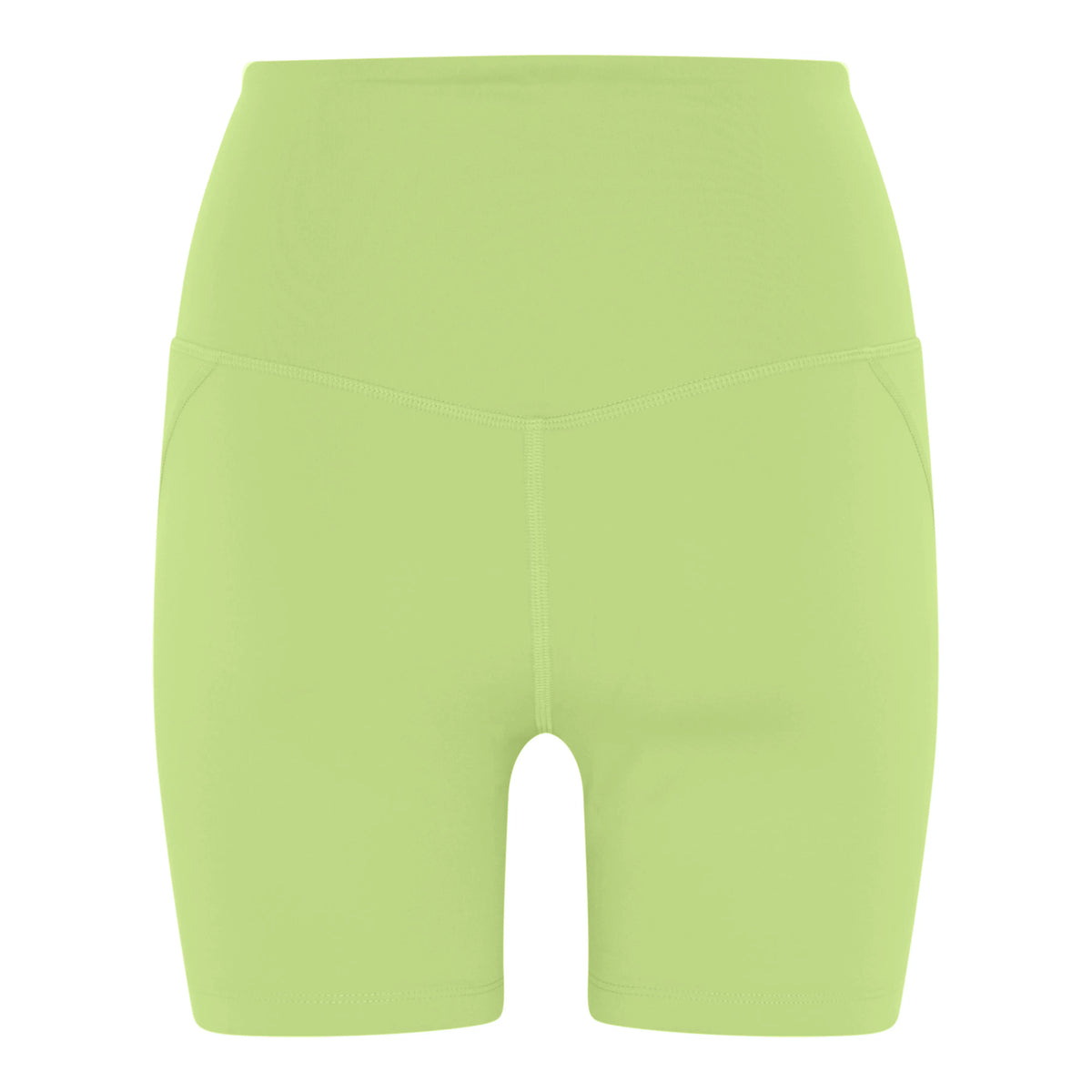 Girlfriend Collective Run Shorts High-Rise - Made from Recycled Plastic Bottles Key Lime Pants
