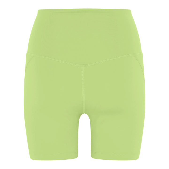 Girlfriend Collective Run Shorts High-Rise - Made from Recycled Plastic Bottles Key Lime Pants