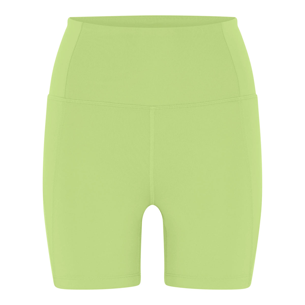 Girlfriend Collective Run Shorts High-Rise - Made from Recycled Plastic Bottles Key Lime Pants
