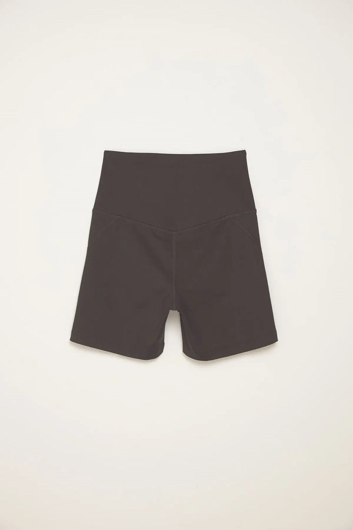 Girlfriend Collective Run Shorts High-Rise - Made from Recycled Plastic Bottles Moon XL Pants