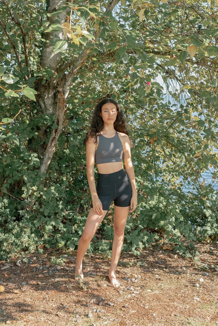 Run Shorts High-Rise - Made from Recycled Plastic Bottles Pants Girlfriend Collective