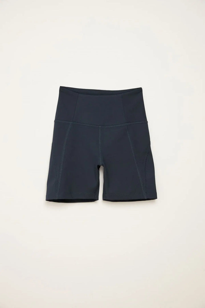 Girlfriend Collective Run Shorts High-Rise - Made from Recycled Plastic Bottles Moon XL Pants