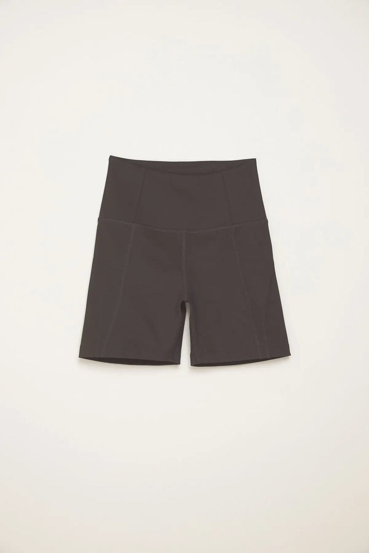 Girlfriend Collective Run Shorts High-Rise - Made from Recycled Plastic Bottles Moon XL Pants