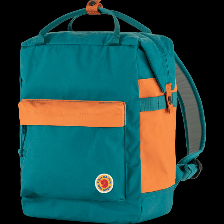Samlaren Haulpack - Limited edition - Vinylon-F Bags Fjällräven Ocean Green - Spicy Orange
