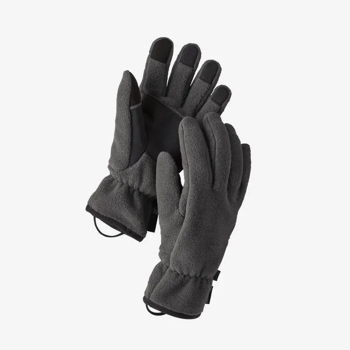 Synchilla™ Fleece Gloves - Recycled Polyester Gloves Patagonia Forge Grey S