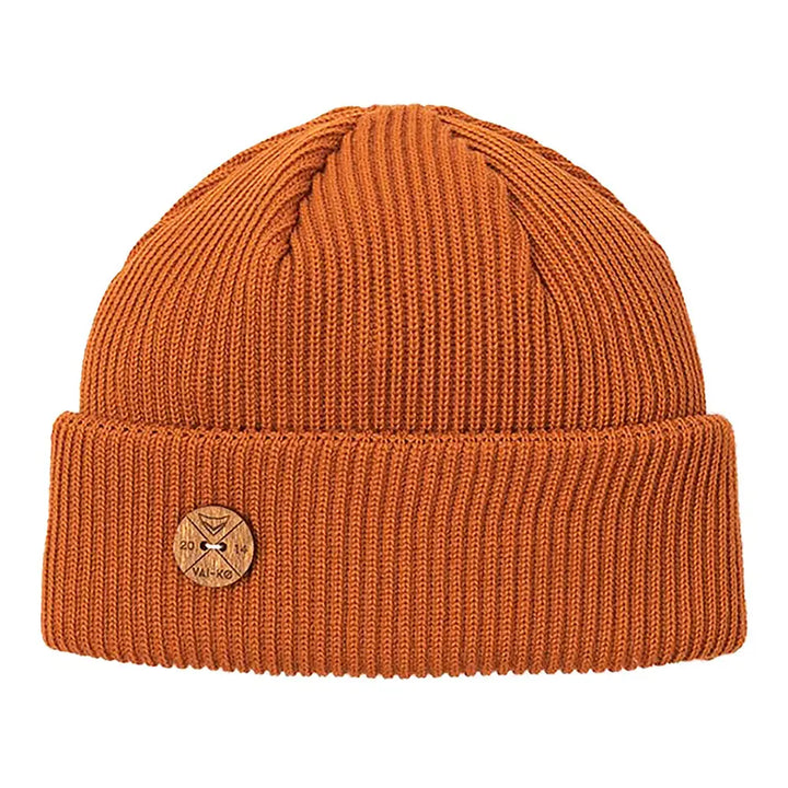 Timberjack Beanie - 100% Organic Merino Wool Headwear VAI-KØ Toasty Brown