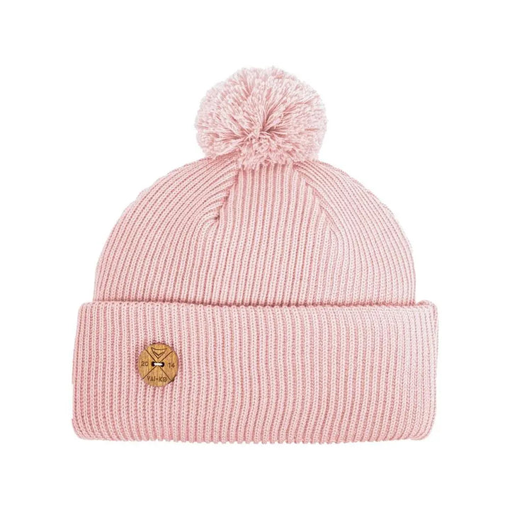 Timberjack Pom Beanie - 100% Organic Merino Wool Headwear VAI-KØ Powder