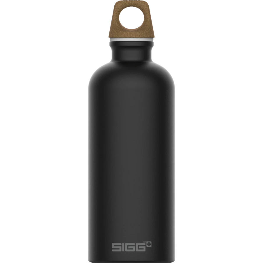 Traveller MyPlanet Bottle - 100% Recycled Aluminum Cutlery SIGG Black 0.6l