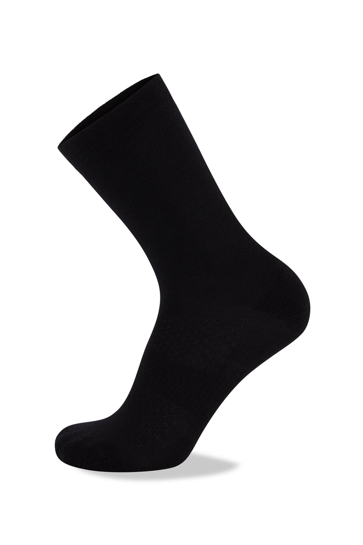 Unisex Atlas Crew Sock - Merino Wool Socks Mons Royale Black 35-38
