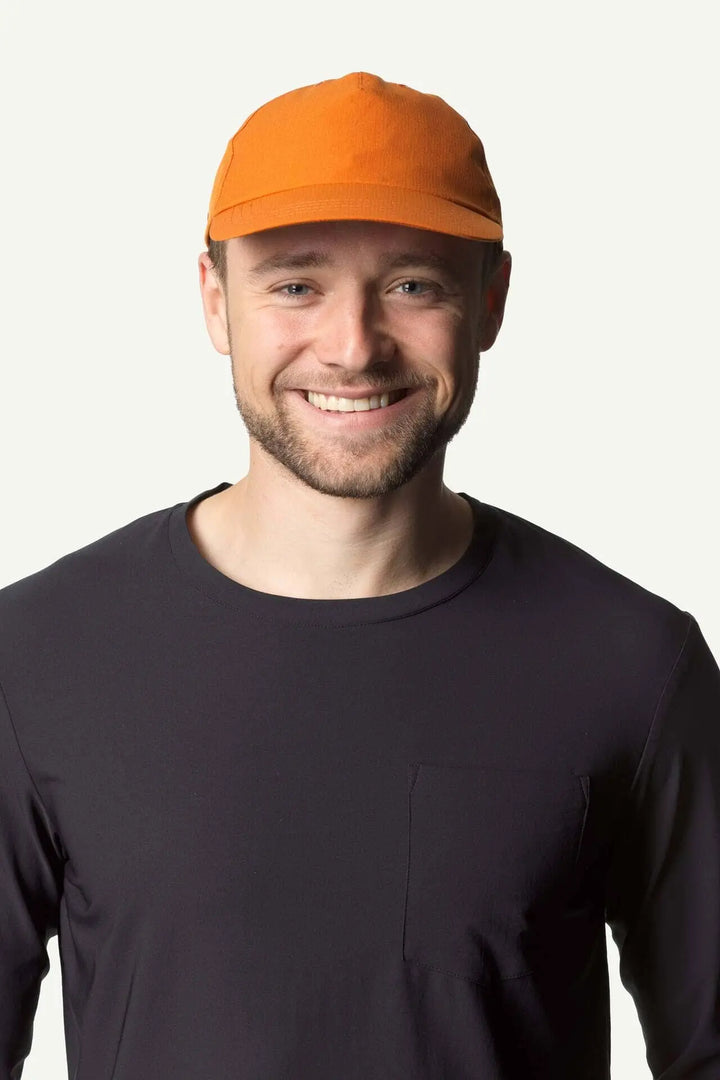 Unisex Daybreak Cap - Recycled Polyester Headwear Houdini Burned Orange S/M