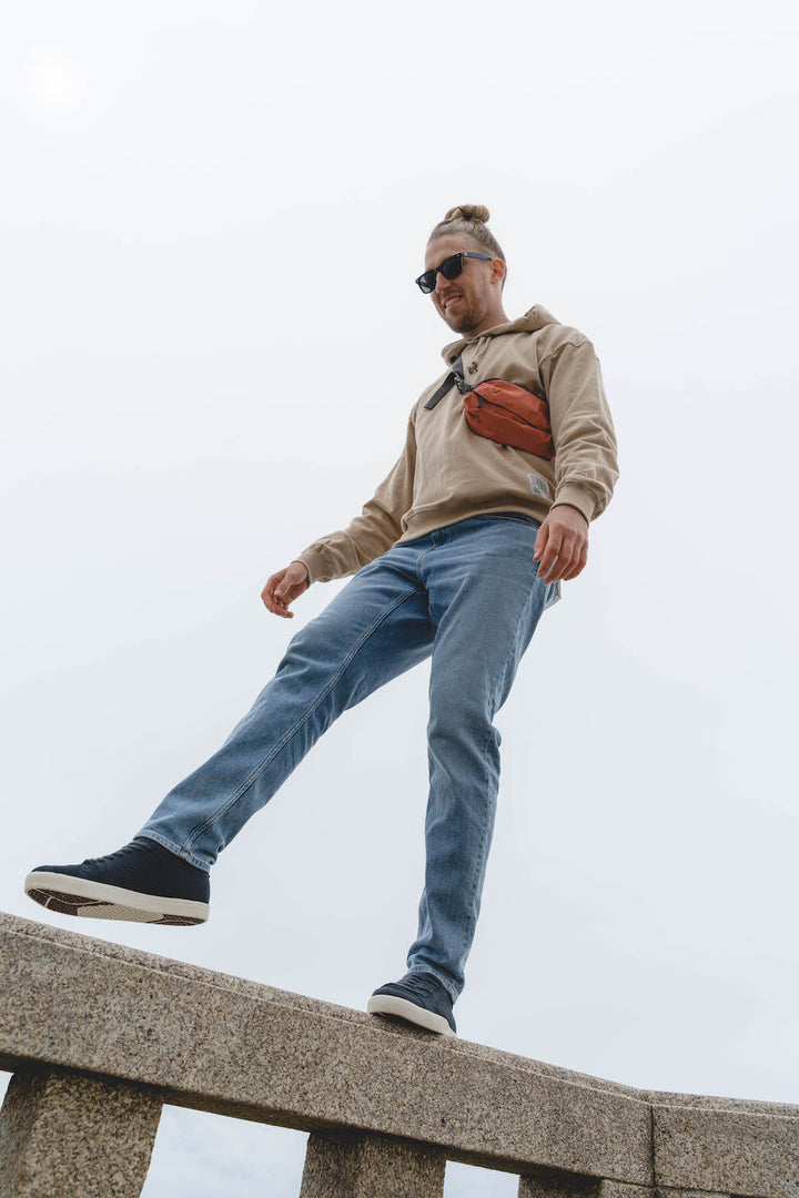 Unisex Loose Fit Hoodie - Recycled cotton & Recycled polyester Shirt Pure Waste