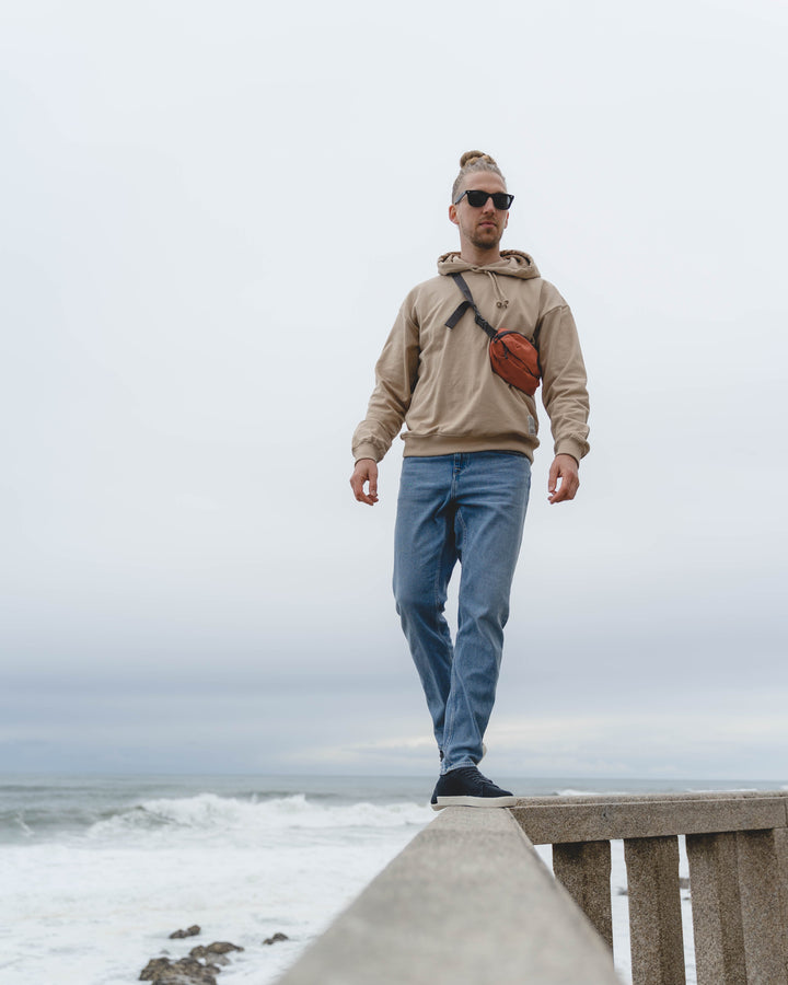 Unisex Loose Fit Hoodie - Recycled cotton & Recycled polyester Shirt Pure Waste