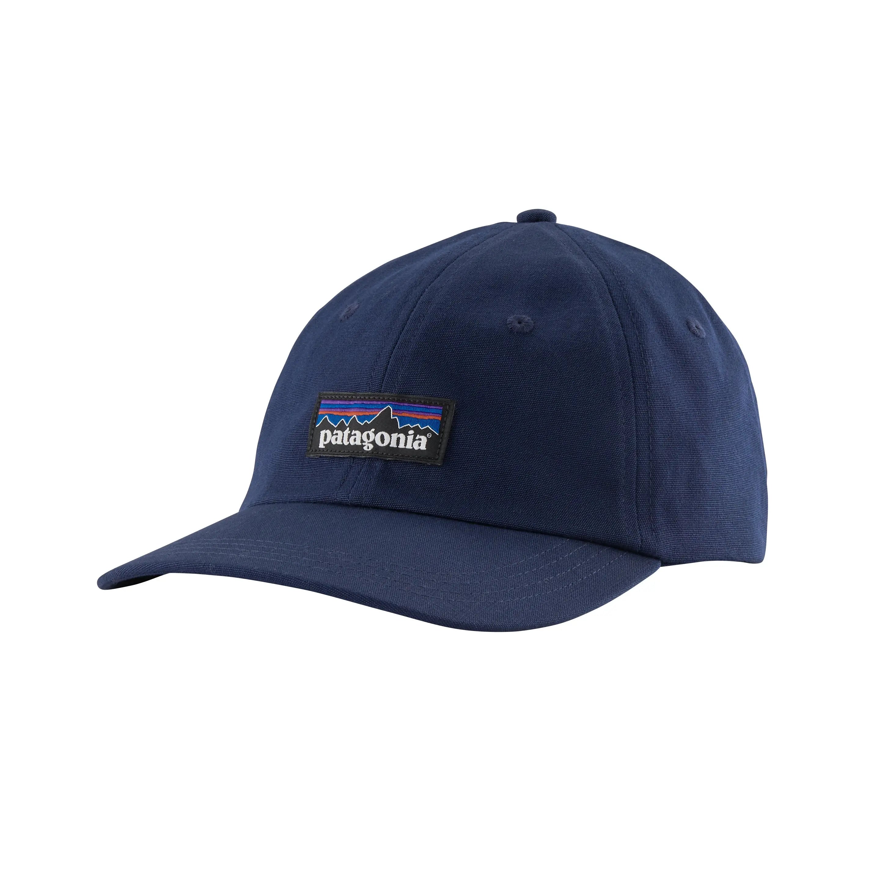 Unisex P-6 Label Trad Cap - Organic Cotton Headwear Patagonia Classic Navy