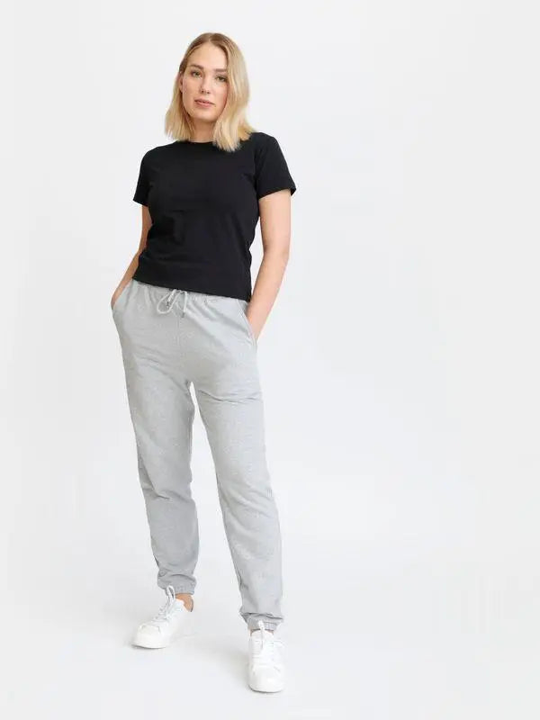 Unisex Sweatpants - Recycled Cotton & Recycled Polyester Pants Pure Waste Grey Melange XXS