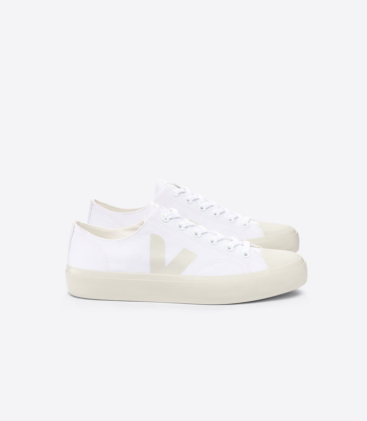 Wata II Low Canvas - Organic Certified cotton Shoes Veja White Pierre 36