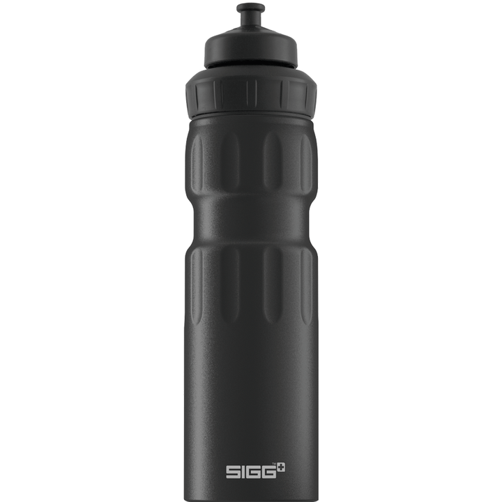Water Bottle Sports 0.75l - Aluminum Cutlery SIGG Black