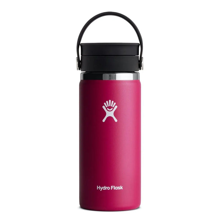 Wide Mouth Flex Sip Lid Cup 0,47l/16oz - Stainless Steel BPA Free Cutlery Hydro Flask Snapper