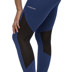 Patagonia W's Endless Run Tights - Recycled Polyester Cobalt Blue - Classic Navy X-Dye Pants