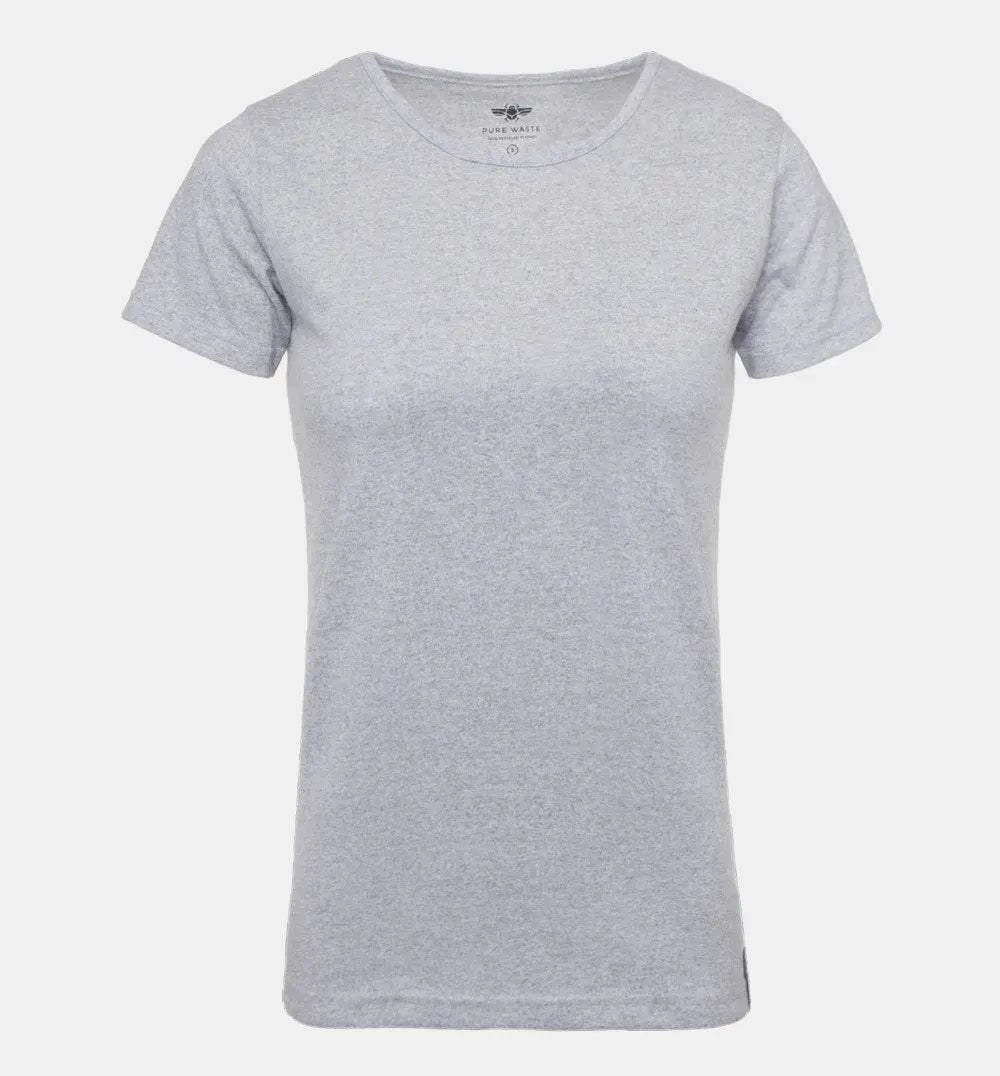 W's O-neck T-shirt - Recycled Cotton & Recycled Polyester Shirt Pure Waste
