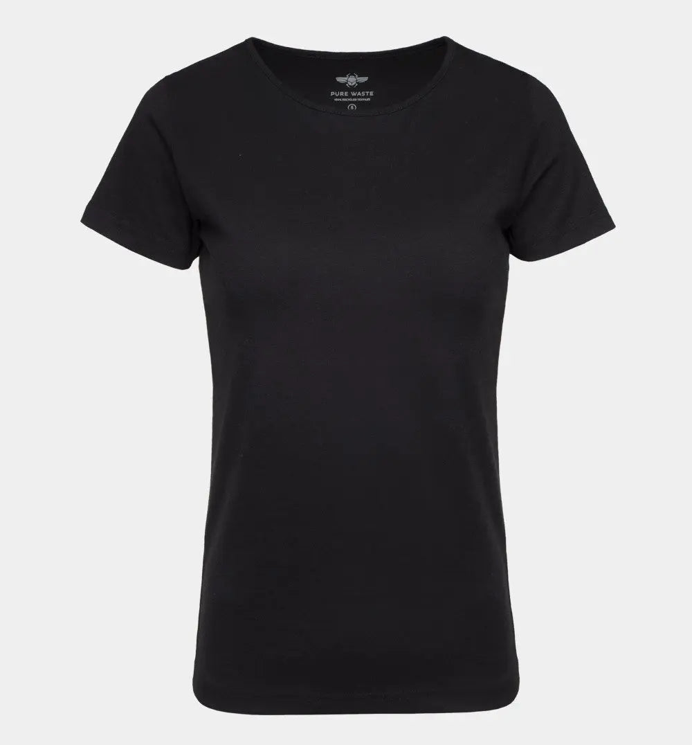 W's O-neck T-shirt - Recycled Cotton & Recycled Polyester Shirt Pure Waste