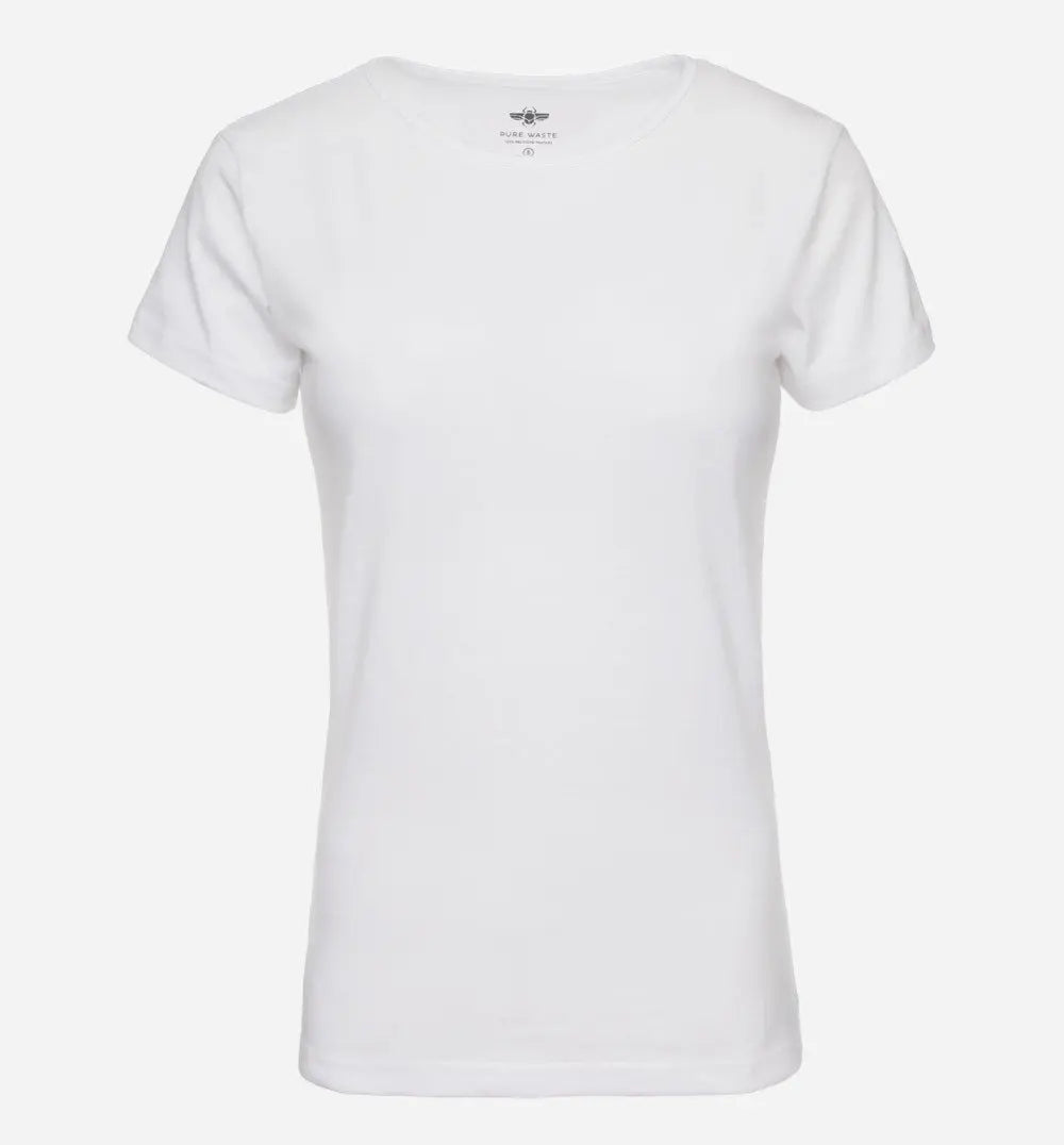W's O-neck T-shirt - Recycled Cotton & Recycled Polyester Shirt Pure Waste