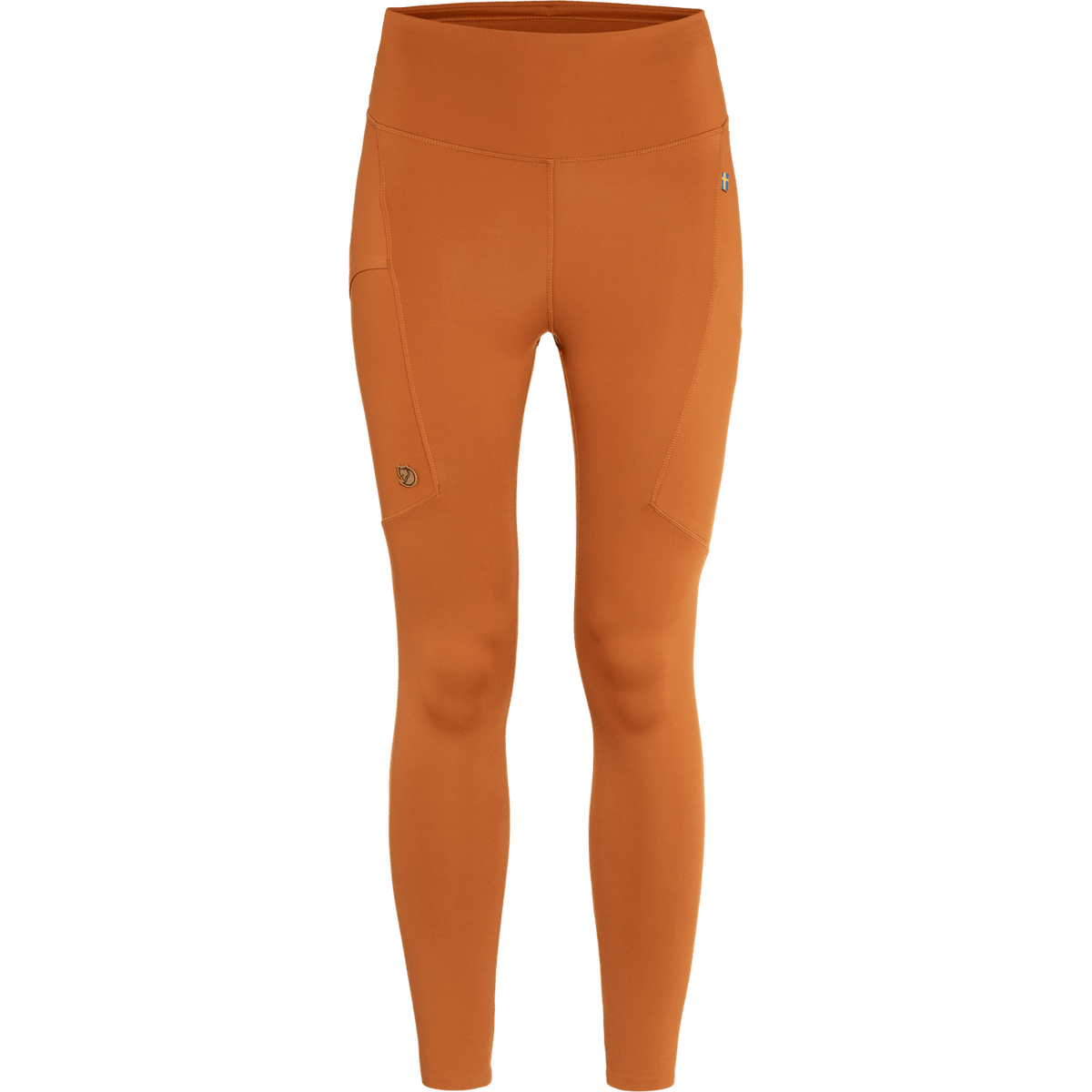 W's Abisko Tights - Recycled Polyester Pants Fjällräven Terracotta Brown S