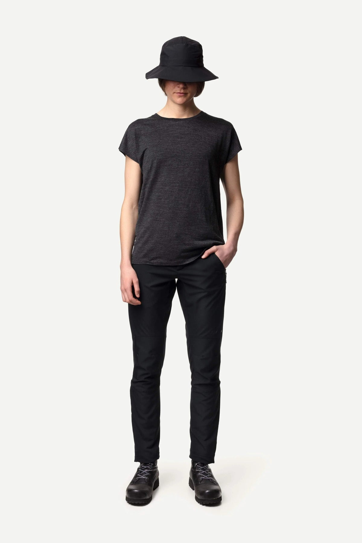 W's Activist Tee - Merino wool and Tencel Shirt Houdini