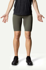 W's Adventure Short Tights - Recycled Polyester Pants Houdini Baremark Green S