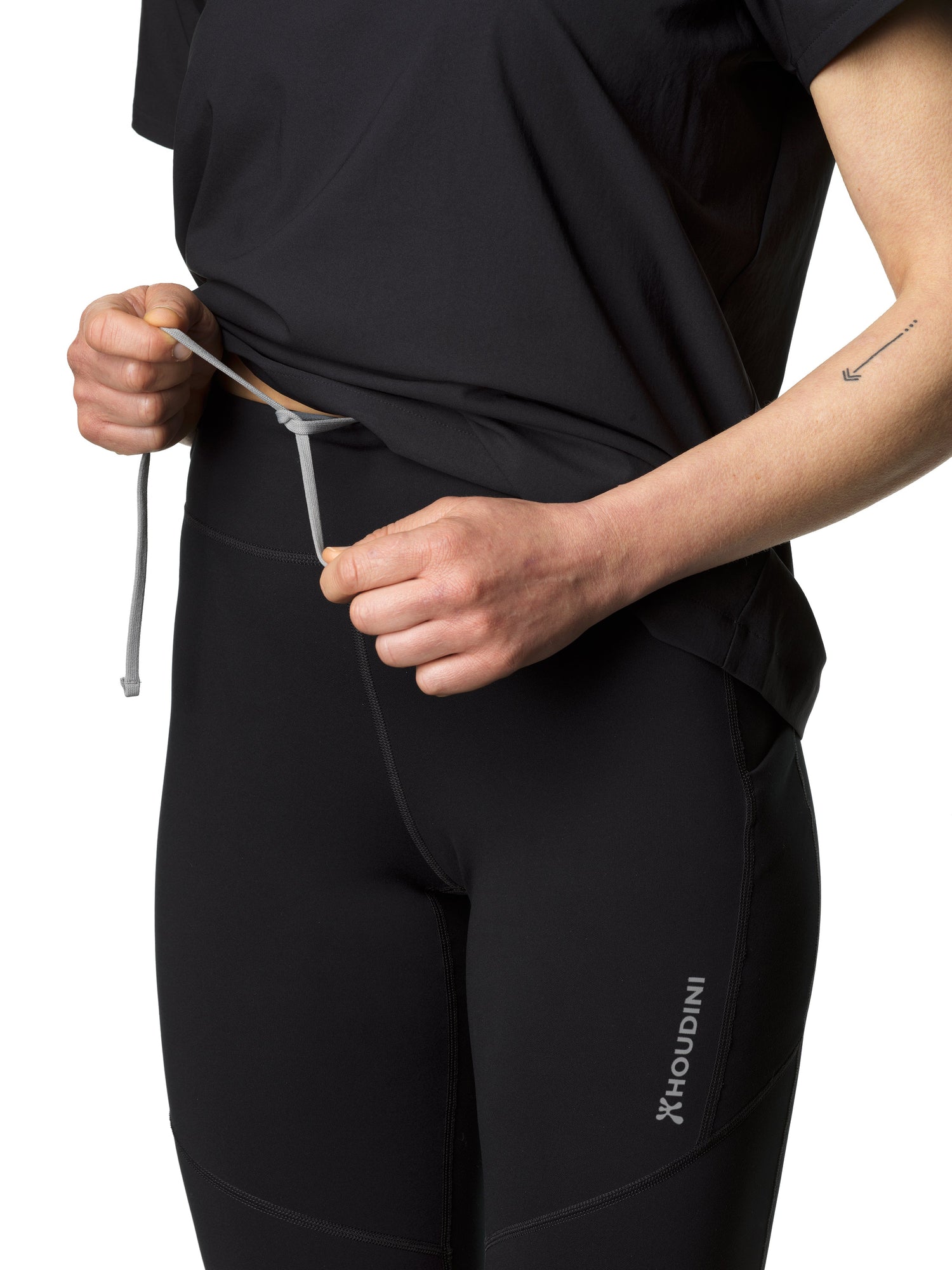 Houdini W's Adventure Tights - Recycled Polyester True Black Pants